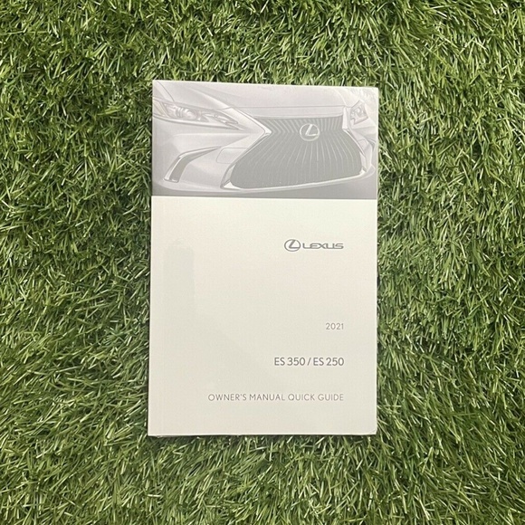2021 Lexus ES350 ES250 Sedan Owners Manual w/ Navigation (3.5L, 2.5L) - Picture 3 of 10